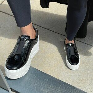 Bos & Co. - Mona Platform Slip On Sneaker